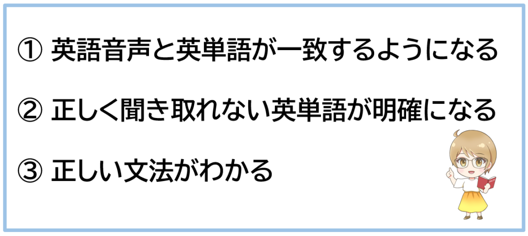 ３つの効果