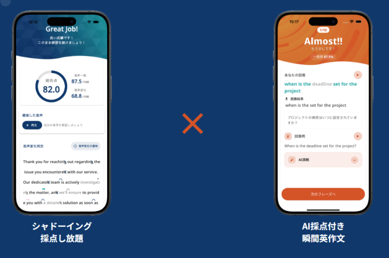 TORAbit(トラビット)のトレーニング画面