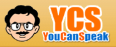 YouCanSpeak(YCS)のロゴ